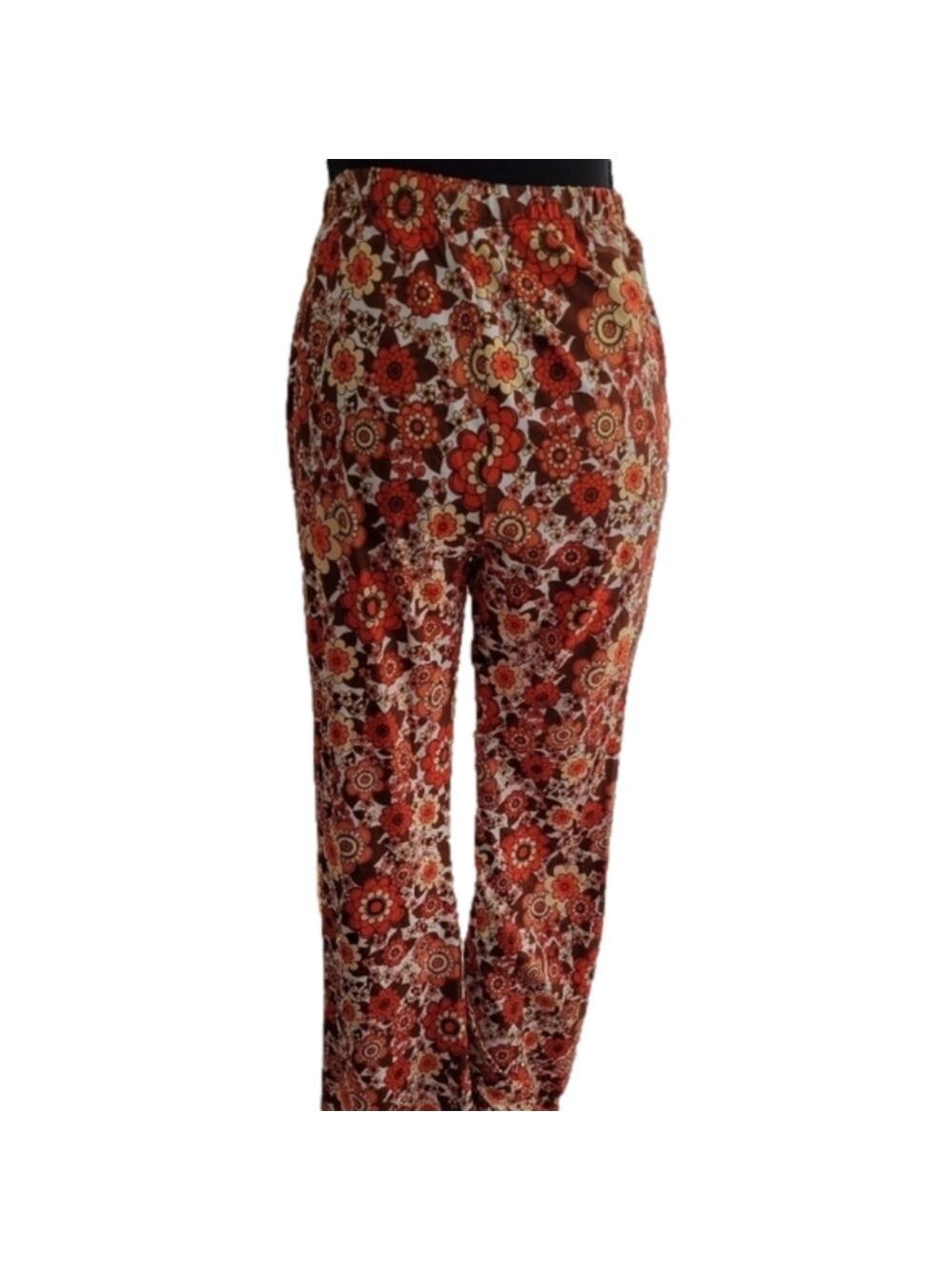 Floral Stretchy Flared Legging Size Small